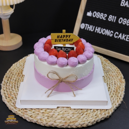 Bánh sinh nhật dâu tây Hàn Quốc